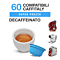 60 caffè Decaffeinato capsule compatibili Sistemi Caffitaly System-Professional-Coffee For You*