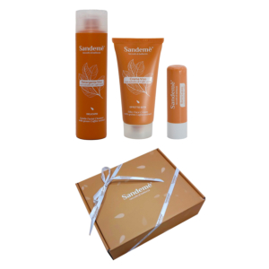 Box Beauty Routine Viso Sandemè (Crema Viso, Detergente Viso, Burro Cacao)